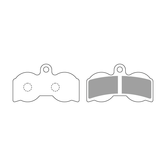 Hope brake pad E-1136