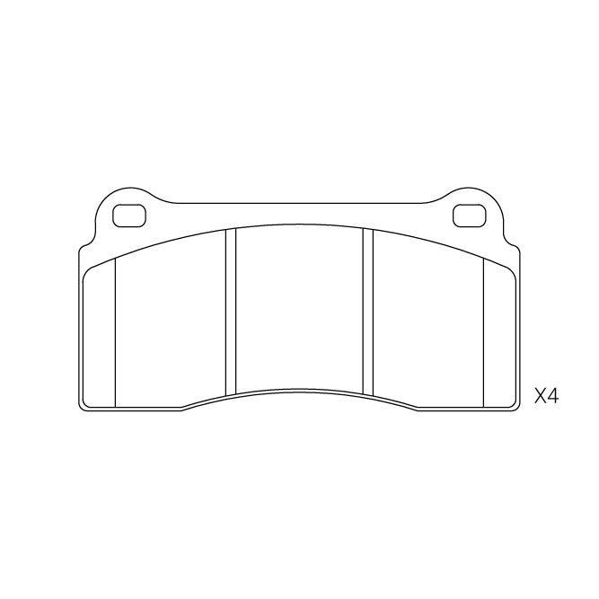 Brembo Calipers brake pad E-913