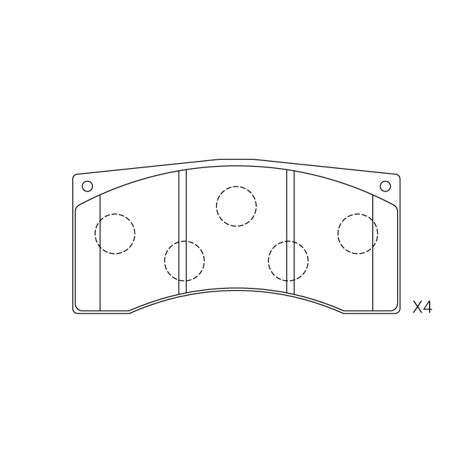 Brembo Calipers brake pad E-925