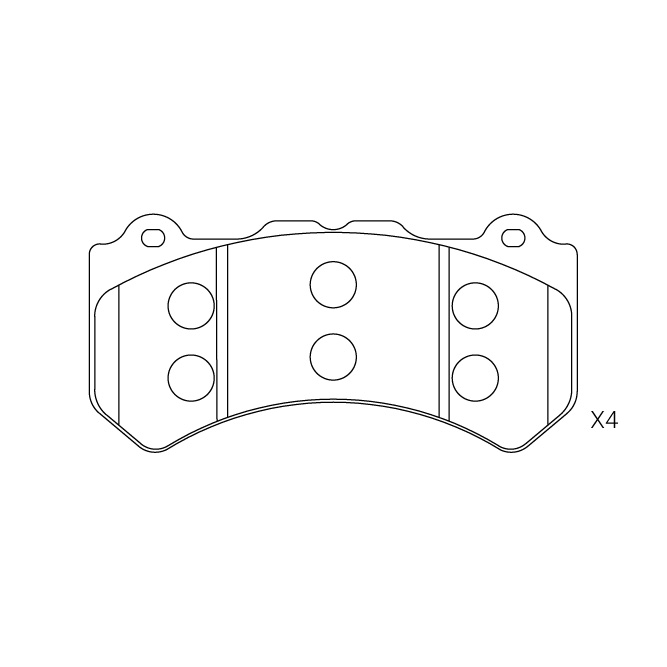 Brembo Calipers brake pad E-946