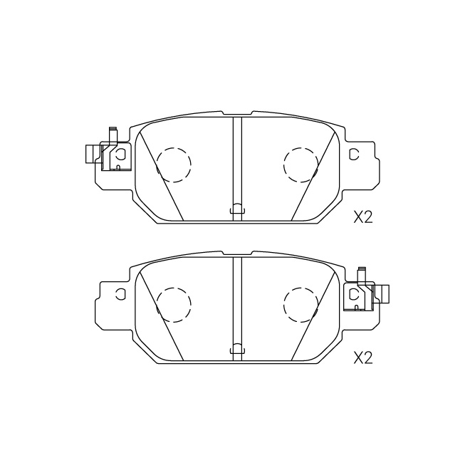 Nissan煞车来令片E-135