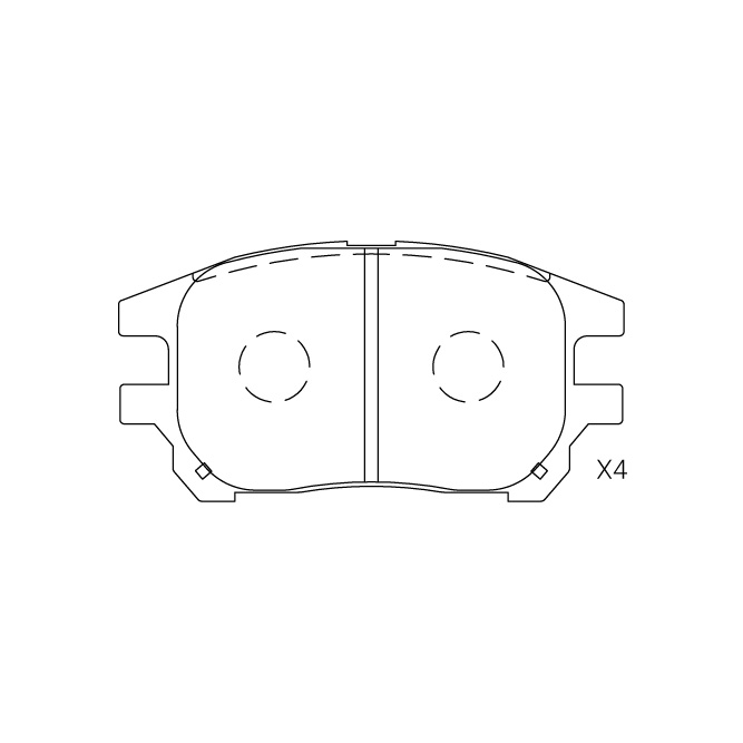 Lexus brake pad E-515